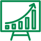 Financial accounting and budgeting icon